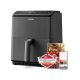 COSORI-Freidora-de-Aire-Wifi-6,4 L,-Air-Fryer-con-Doble-Resistencia,-60+-Recetas-de-App-Creadas-por-Chef-en-Español,-Freidora-sin-Aceite-con-12-Programas,-Gris-Oscuro,-Dual-Blaze